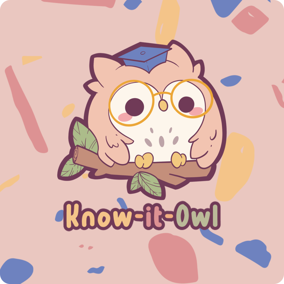 Know-It-Owl dictionary app logo